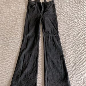 Current/Elliott Black Flare Jeans